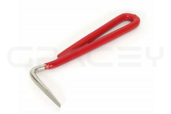 Hoof Pick Red Pvc Grip